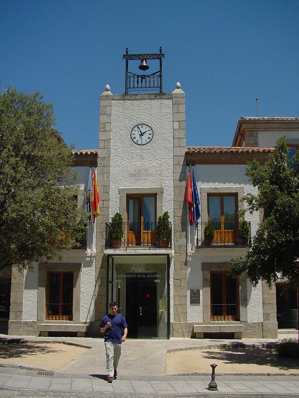 Reparación de tejados y goteras en El Escorial - Vista de la localidad